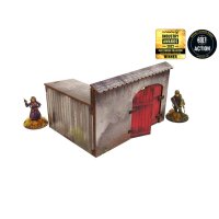 WW2 Normandy Townhouse 1 PREPAINTED [28mm/1:56]