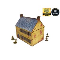 WW2 Normandy Townhouse 2 PREPAINTED [28mm/1:56]