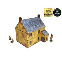 WW2 Normandy Townhouse 2 PREPAINTED [28mm/1:56]