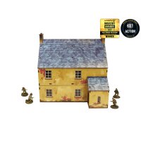 WW2 Normandy Townhouse 2 PREPAINTED [28mm/1:56]