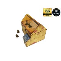 WW2 Normandy Townhouse 2 PREPAINTED [28mm/1:56]