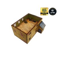 WW2 Normandy Townhouse 2 PREPAINTED [28mm/1:56]
