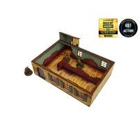 WW2 Normandy Townhouse 2 PREPAINTED [28mm/1:56]