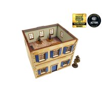 WW2 Normandy Townhouse 3 PREPAINTED [28mm/1:56]