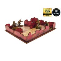 WW2 Normandy Townhouse 3 PREPAINTED [28mm/1:56]