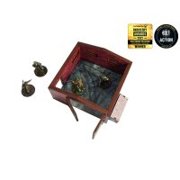 WW2 Normandy Large Brick Shed PREPAINTED [28mm/1:56]