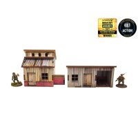 WW2 Normandy Small Sheds w. Dovecote PREPAINTED [28mm/1:56]