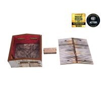 WW2 Normandy Large Tin Shed PREPAINTED [28mm/1:56]