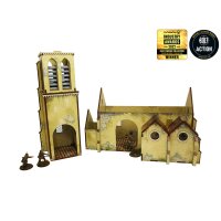 WW2 Normandy Church PREPAINTED [28mm/1:56]
