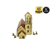 WW2 Normandy Church PREPAINTED [28mm/1:56]