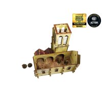 WW2 Normandy Church PREPAINTED [28mm/1:56]