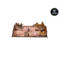 WW2 Normandy Farmhouse PREPAINTED [28mm/1:56]