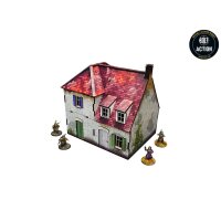 WW2 Normandy Farmhouse PREPAINTED [28mm/1:56]
