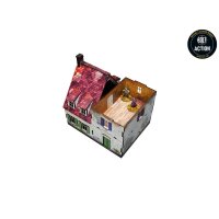 WW2 Normandy Farmhouse PREPAINTED [28mm/1:56]