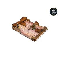 WW2 Normandy Farmhouse PREPAINTED [28mm/1:56]