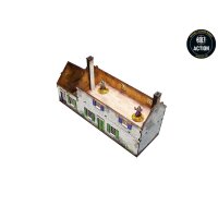WW2 Normandy Homestead w. Outbuildings PREPAINTED [28mm/1:56]