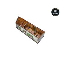 WW2 Normandy Homestead w. Outbuildings PREPAINTED [28mm/1:56]