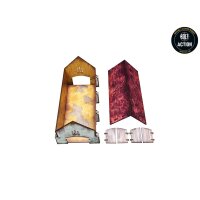 WW2 Normandy Cowshed PREPAINTED [28mm/1:56]