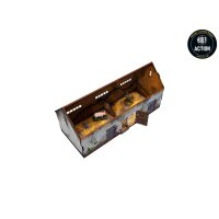 WW2 Normandy Stable w. Dovecote PREPAINTED [28mm/1:56]