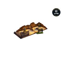 WW2 Normandy Stable w. Dovecote PREPAINTED [28mm/1:56]