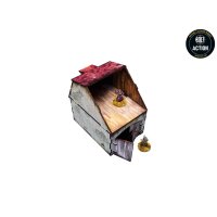 WW2 Normandy Coach House w. Chicken Coop (VORBEMALT) [28mm/1:56]