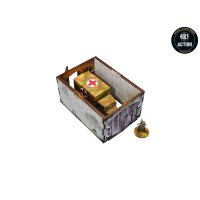 WW2 Normandy Coach House w. Chicken Coop (VORBEMALT) [28mm/1:56]