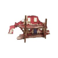 WW2 Normandy Ruined Large House – 2 PREPAINTED [28mm/1:56]