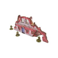 WW2 Normandy Ruined Large House – 2 PREPAINTED [28mm/1:56]