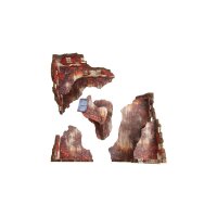 WW2 Normandy Ruined Large House – 1 PREPAINTED [28mm/1:56]