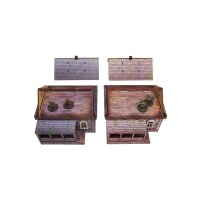 WW2 Ostfront Village Doma (2) PREPAINTED [28mm/1:56]