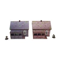 WW2 Ostfront Village Doma (2) PREPAINTED [28mm/1:56]