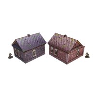 WW2 Ostfront Village Doma (2) PREPAINTED [28mm/1:56]