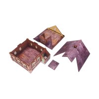 WW2 Ostfront Village Foresters Dacha (1) PREPAINTED [28mm/1:56]