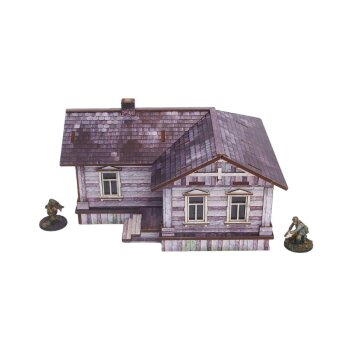 WW2 Ostfront Village Iwans House (1) PREPAINTED [28mm/1:56]