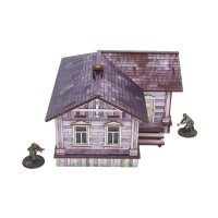 WW2 Ostfront Village Iwans House (1) PREPAINTED [28mm/1:56]
