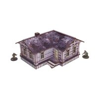 WW2 Ostfront Village Iwans House (1) PREPAINTED [28mm/1:56]