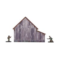 WW2 Ostfront Village Barn (1) PREPAINTED [28mm/1:56]