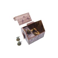 WW2 Ostfront Village Barn (1) PREPAINTED [28mm/1:56]