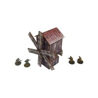 WW2 Ostfront Village Windmill (1) PREPAINTED [28mm/1:56]