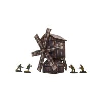 WW2 Ostfront Village Windmill (1) PREPAINTED [28mm/1:56]