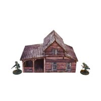 WW2 Ostfront Village Workshop (1) PREPAINTED [28mm/1:56]