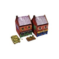 WW2 Normandy Cafe PREPAINTED [15mm/1:100]