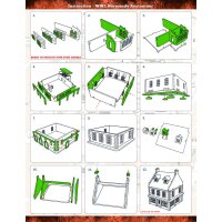 WW2 Normandy Restaurant PREPAINTED [15mm/1:100]