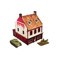 WW2 Normandy Restaurant PREPAINTED [15mm/1:100]