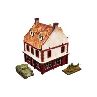 WW2 Normandy Restaurant PREPAINTED [15mm/1:100]