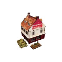 WW2 Normandy Restaurant PREPAINTED [15mm/1:100]