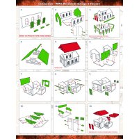 WW2 Normandy Garage & Factory [15mm/1:100]