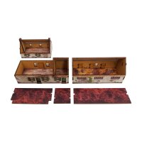 WW2 Normandy Homestead w. Stable (VORBEMALT) [15mm/1:100]