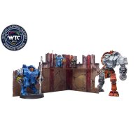 Imperial Walls Low Red (2) PREPAINTED