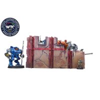 Imperial Walls Low Red (2) PREPAINTED